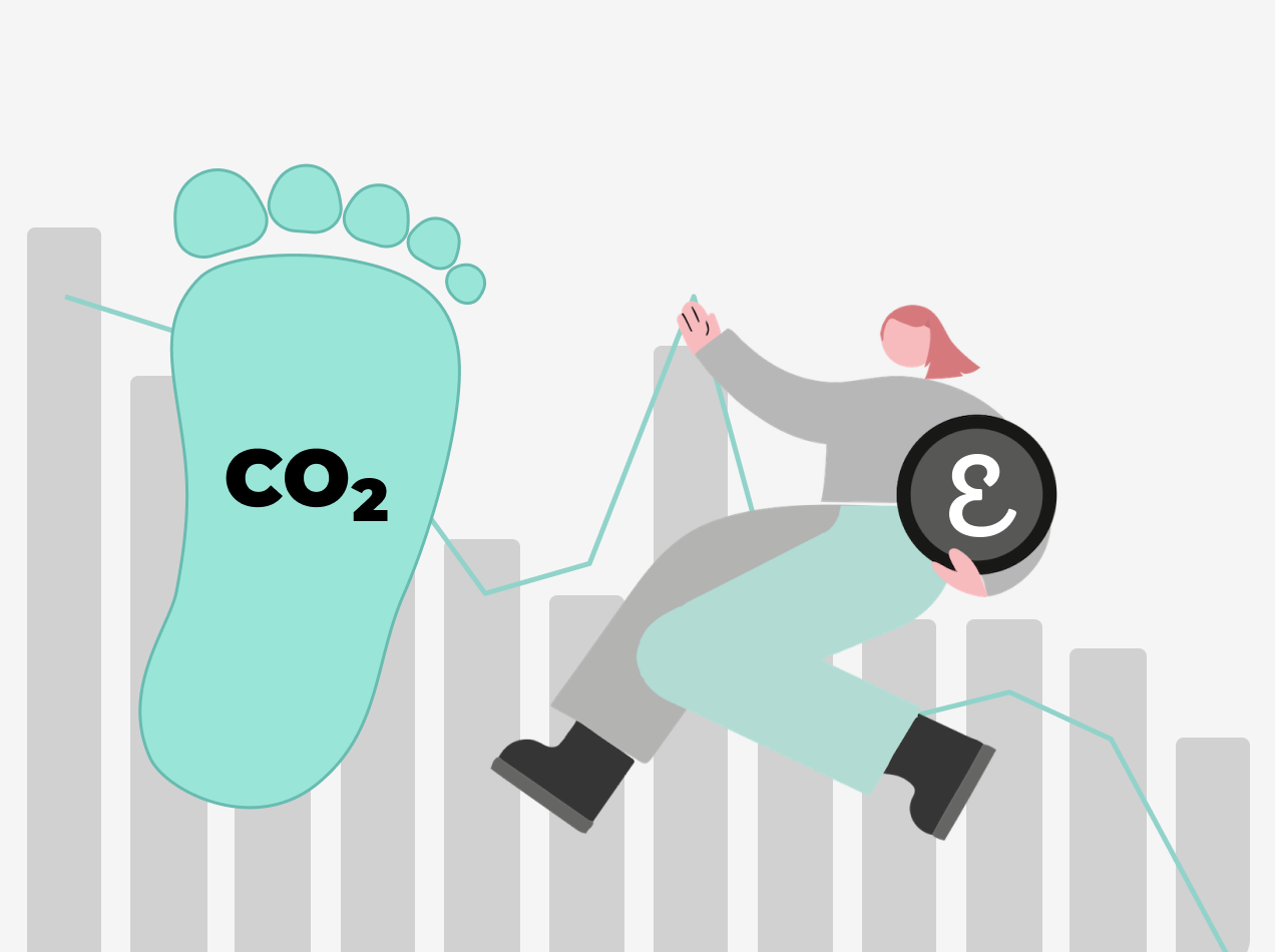 sustainability in data. Co2 footprint and connecting it to Ellis platform