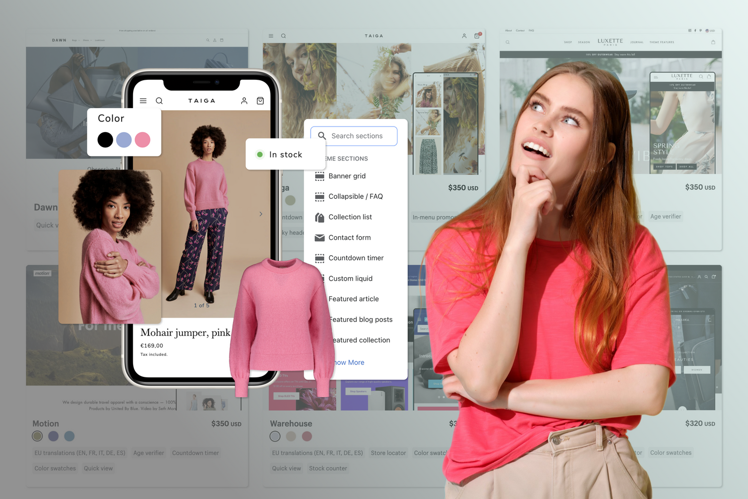 7 Best Shopify themes in 2023 for a high-converting store – Woolman