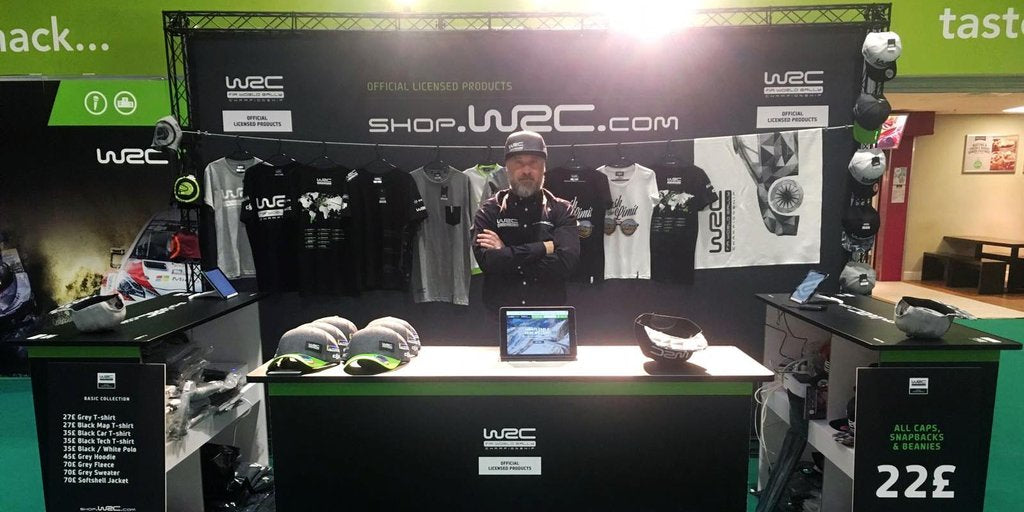 WRC online store gets an overhaul - High Peak gets the exclusive right to rally fan products