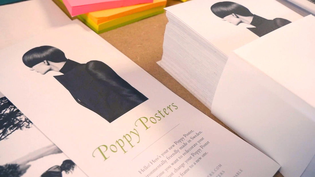 A passion for photos and print – Poppy Posters invests in quality